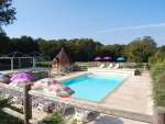 Domaine de La Vieille Borde, the swimming pool